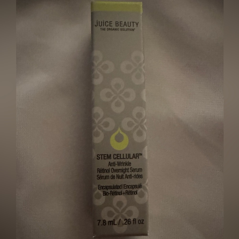 Juice Beauty Stem Cellular Retinol Anti-Wrinkle Overnight Serum 7.8ml .26 fl oz